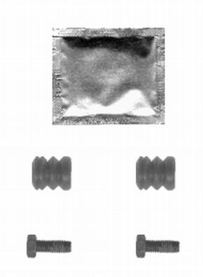 HELLA PAGID Комплектующие, колодки дискового тормоза 8DZ 355 204-891